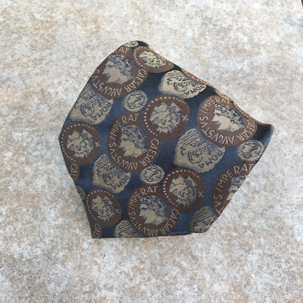 Valentino Cravatte tie "Caesar Augustus Imperat"